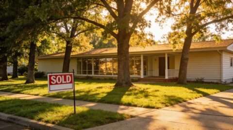 Sold house