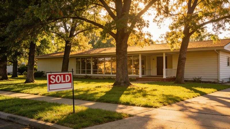 Sold house